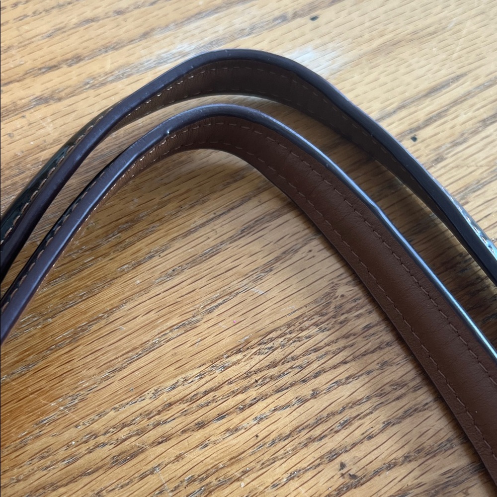 Coach Ava Tote with Black Pebbled Leather & Patent Side Panels - Picture 6 of 14